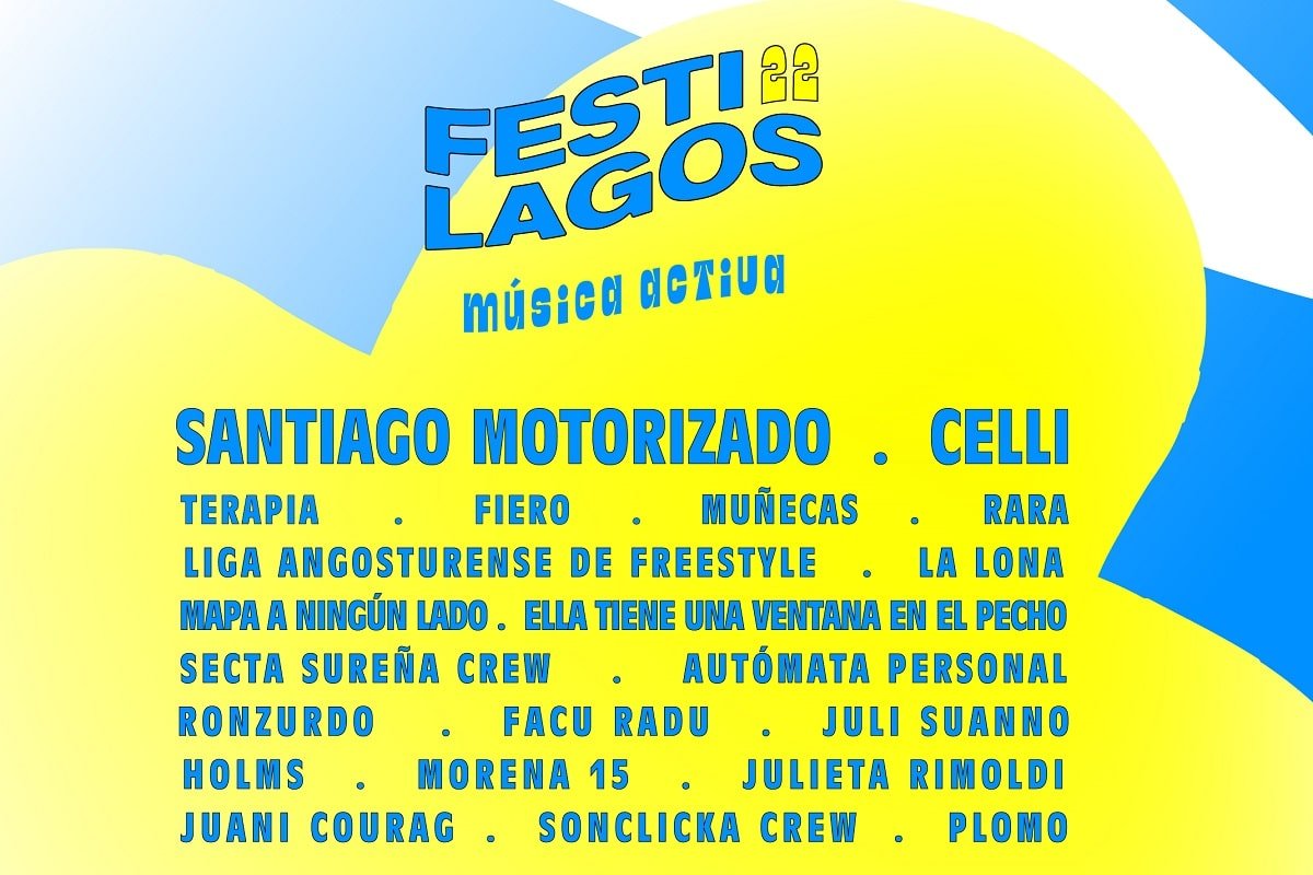 Santiago Motorizado, Celli y Terapia lideran el line-up del Festilagos 2022