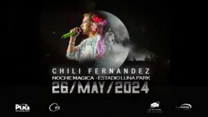 Chili Fernandez festeja su cumpleaños en el Luna Park este 26 de Mayo