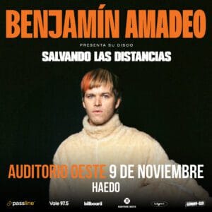 Benjamín Amadeo llega a Haedo con su nuevo disco