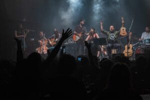 Celebración solidaria del Club Artístico Libertad en el CAFF