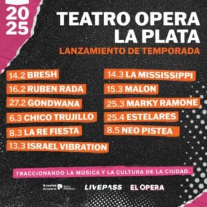 El Teatro Ópera La Plata lanza su temporada 2025!!